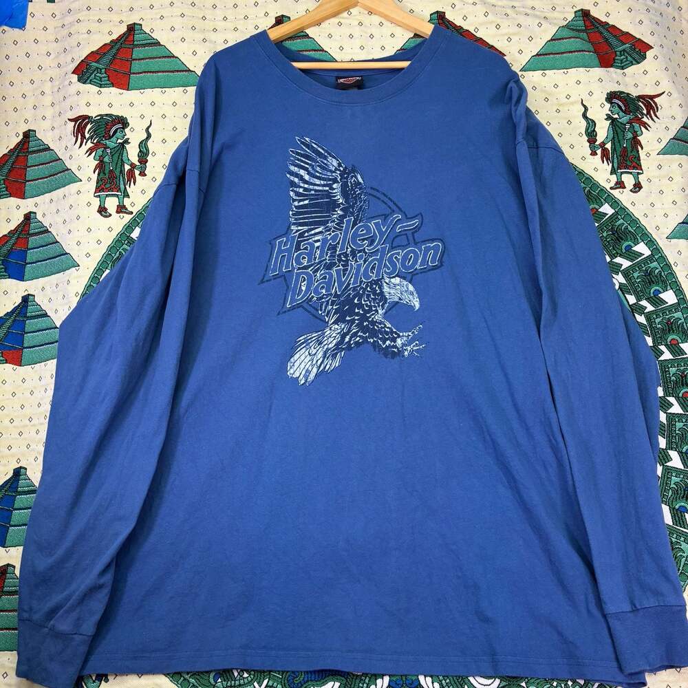 Harley-Davidson Eagle Graphic Long Sleeve T-Shirt 3X